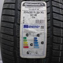 2. Opony 255/35 R20 2x CONTINENTAL 97W XL AO ContiWinterContact TS830P Zimowe 2022 Nieużywane 