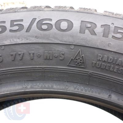 2. Opony 165/60 R15 4x CONTINENTAL 77T WinterContact Ts860 Zimowe 2020 Jak Nowe Nieużywane