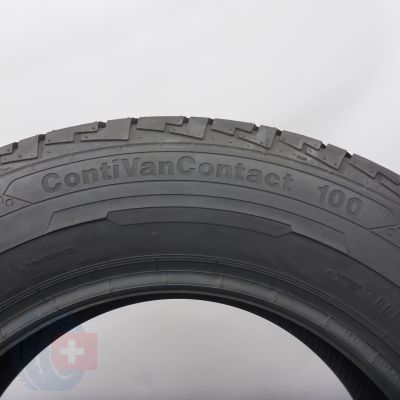 6. Opony 205/65 R15C 4x CONTINENTAL 102/100T ContiVanContact 100 Letnie 2019 8,8mm