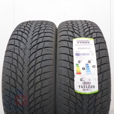 6. Opony 205/55 R17 4x NOKIAN 95V XL WR Snowproof P Zimowe 2025/26