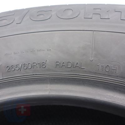 6. Opony 265/60 R18 2x CONTINENTAL 110H MO 4x4 WinterContact Zimowe 2023 7,6mm