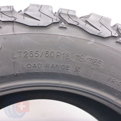 9. Opony 265/60 R18 4x BFGOODRICH 119/116S All-Terrain T/A AT Baja Ko2 Wielosezonowe 2018  