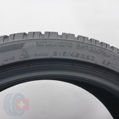9. Opony 215/45 R20 4x  BRIDGESTONE 95W XL Blizzak 6 Zimowe 2025 7,5mm