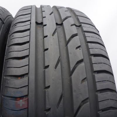 3. Opony 195/60 R15 2x CONTINENTAL 88H ContiPremiumContact 2 Letnie 2021 8mm 