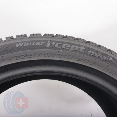 4. Opona 225/45 R18 1x HANKOOK 95V XL Winter I cept evo3 Zimowa 2024 7,6mm