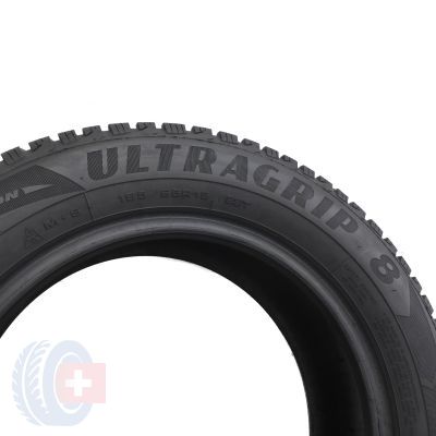 4. 2 x GOODYEAR 185/65 R15 88T UltraGrip 8 Zima 2013 6-6,8mm