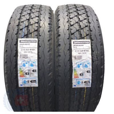 4. Opony 215/65 R16C 4x BRIDGESTONE 109/107R Duravis R630 letnie 2014 Nieużywane