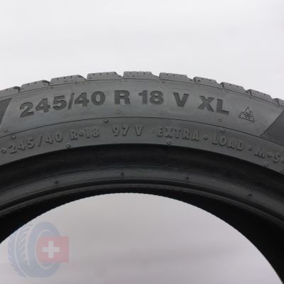6. Opony 245/40 R18 2x CONTINENTAL 97V WinterContact TS 850 P Zimowe 2020 6,4-7mm