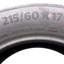 6. Opony 215/60 R17 4x CONTINENTAL 96H EcoContact 6 Letnie 2020 Jak Nowe