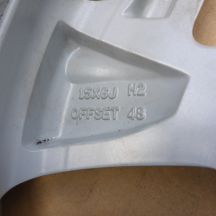 7. 4 x Alufelgi 15 HYUNDAI 4x100 6J Et48 Accent, i10, i20, i25, Bayon