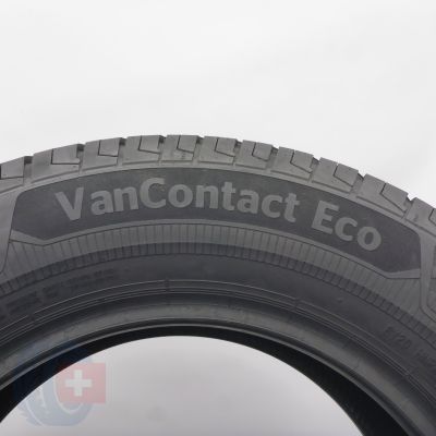 6. Opony 225/65 R16C 2x CONTINENTAL 112/110T VanContact Eco letnie 2021 7,8-8mm