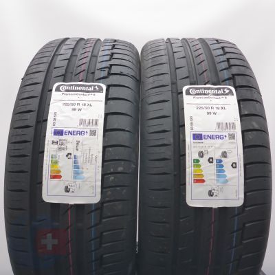 5. Opony 225/50 R18 4x CONTINENTAL 99W XL PremiumContact6 BMW Letnie 2025 Nieużywane