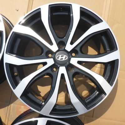 3. 4 x Alufelgi 18 HYUNDAI 5x114,3 7,5J Et51 IONIQ 6 Kona Tuscon i30 czujniki