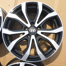 3. 4 x Alufelgi 18 HYUNDAI 5x114,3 7,5J Et51 IONIQ 6 Kona Tuscon i30 czujniki