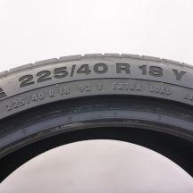 2. Opona 225/40 R18 1x CONTINENTAL 92Y XL ContiSportContact5 Letnia 2015 6mm