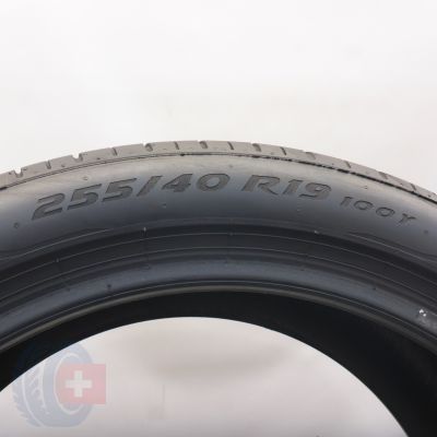 4. Opony 255/40 R19 2x PIRELLI 100Y PZero KS BMW Letnie 2023 5,5mm 