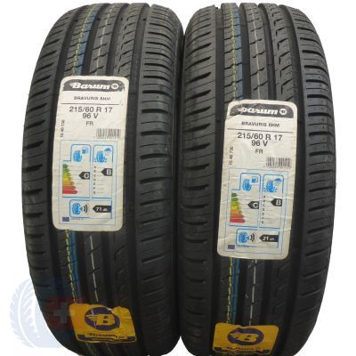 5. 4 x BARUM 215/60 R17 96V Bravuris 5 HM Lato 2019 Jak Nowe Niueżywane 