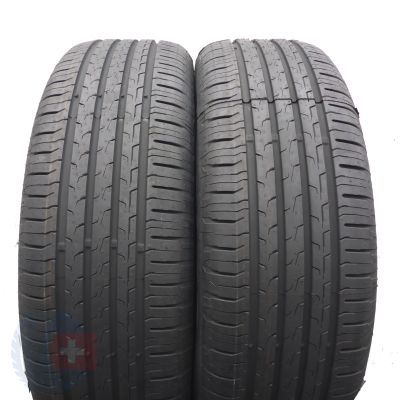 3. Opony 215/65 R17 4x  CONTINENTAL 99H EcoContact 6 A0  Letnie 2019 Jak Nowe
