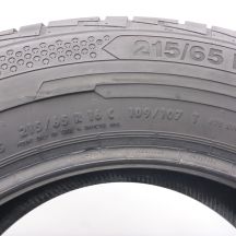 4. Opona 215/65 R16C 1x CONTINENTAL 109/107T ContiVanContact 100 Letnia 2022 8mm 