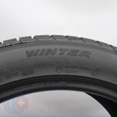 8. Opony 245/45 R19 2x PIRELLI 98W MGT Sottozero 3 Winter Zimowe 2018 5,8-6,2mm