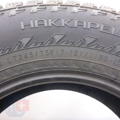 6. Opony 245/75 R17 4x NOKIAN 121/118Q Hakkapeliitta LT3 Zimowe 2019, 2020 Nieużywane 