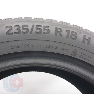 4. Opona 235/55 R18 1x CONTINENTAL 100H WinterContact TS 870 P SEAL Zimowa 2024 6,8mm