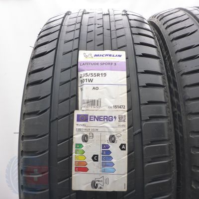 2. Opony 235/55 R19 2x MICHELIN 101W Latitude Sport 3 A0 Letnie 2021