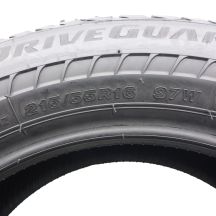 8. Opony 215/55 R16 4x BRIDGESTONE 97W XL Driveguard RFT Letnie 2017 Nieużywane 