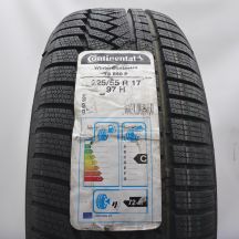 2. Opona 225/55 R17 1x CONTINENTAL 97H WinterContact Ts850P Zimowa 2019 Nieużywana 