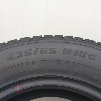 6. Opony 235/65 R16C 4x PIRELLI 115/113R Carrier Winter Zimowe 2022-2025 7,2-7,8mm