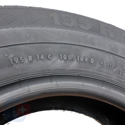 7. 2 x BARUM 195/80 R14 C 106/104Q Vanis 2 Lato 8mm 
