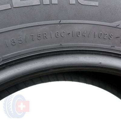 4. 2 x NOKIAN 185/75 R16C 104/102S cLine Lato DOT15 Jak Nowe 8-9mm