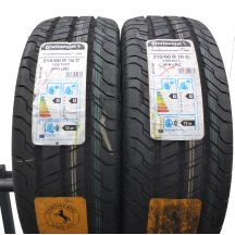 3. Opony 215/60 R16C 4x CONTINENTAL 103/101T ContiVanContact 100 Letnie 2020 Jak Nowe