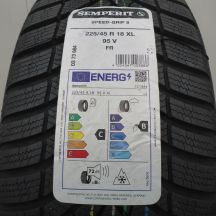 4. Opony 225/45 R18 4x SEMPERIT 95V XL Speed-Grip 5 Zimowe 2025 