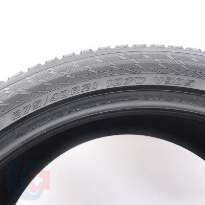 6. Opony 275/40 R21 2x YOKOHAMA 107W XL BluEarth Winter V905 Zimowe 2022 7mm