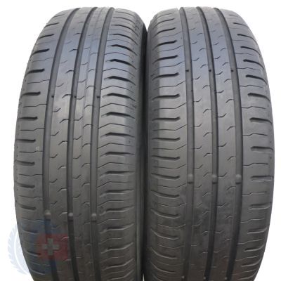 3. 4 x CONTINENTAL 165/65 R14 79T ContiEcoContact 5 Lato 2015 5,8; 6,2mm