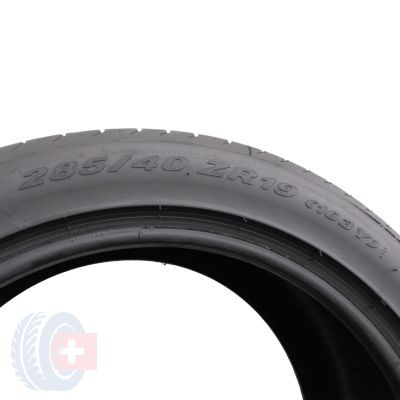 4. Opony 285/40 R19 2x PIRELLI 103Y PZero Letnie 2015 5-5,3mm