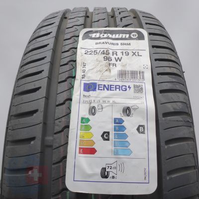 Opona 225/45 R19 1 x BARUM 96W XL Bravuris 5 Letnia 2023 