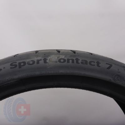 6. Opony 225/35 R19 2x CONTINENTAL 88Y XL SportContact 7 Letnie 2022 Nieużywane