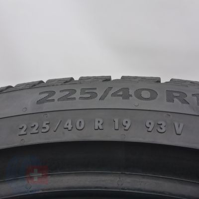 8. Opony 225/40 R19 4x CONTINENTAL 93V XL WinterContact TS 860 S Zimowe 2018 7-7,5mm