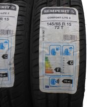 2. 2 x SEMPERIT 145/65 R15 72T Comfort-Life 2 lato 2016 