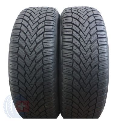 4. 4 x CONTINENTAL 185/60 R15 84T ContiWinterContact TS850 Zima 2015 7,5-8mm
