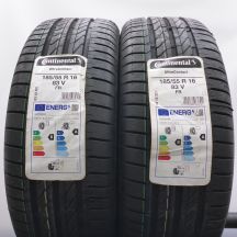 4. Opony 185/55 R16 4x CONTINENTAL 83V UltraContact Letnie 2022 Nieużywane 