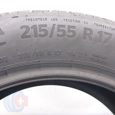 5. Opona 215/55 R17 1x CONTINENTAL 94V EcoContact 6 SEAL Letnia 2022