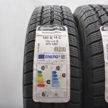 2. Opony 185/80 R14C 2x CONTINENTAL 102/100Q VanContact Winter Zimowe 2022