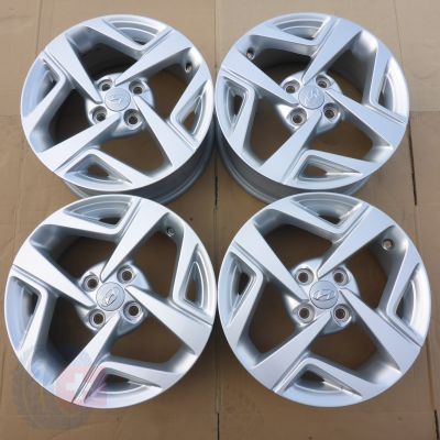 4 x Alufelgi 15 HYUNDAI 4x100 6J Et48 Accent, i10, i20, i25, Bayon
