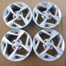 4 x Alufelgi 15 HYUNDAI 4x100 6J Et48 Accent, i10, i20, i25, Bayon