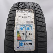 Opona 215/55 R17 1x CONTINENTAL 94H XL WinterContact TS850P Zimowa 2020
