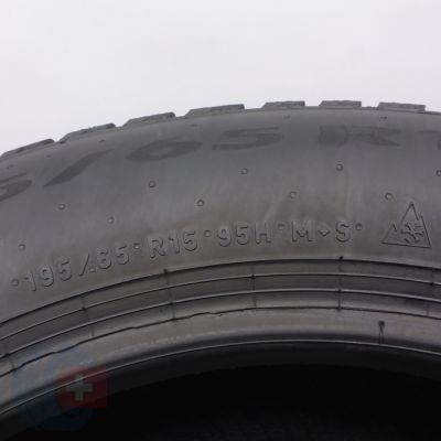 9. Opony 195/65 R15 2x PIRELLI 95H XL Winter Powercy Zimowe 2025 8,8mm