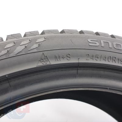 7. Opony 245/40 R19 4x NOKIAN 98V XL Snowproof 1 Zimowe 2024 8mm